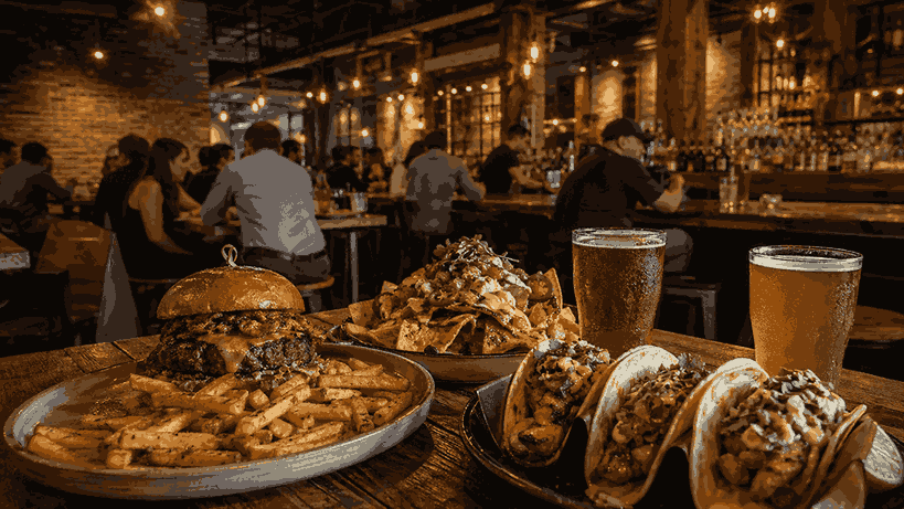 Why Bars with Food in Houston Are Perfect for Casual Dining
